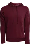 Next Level Laguna Sueded Hoodie In Red