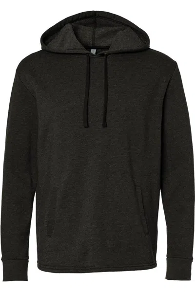 Next Level Malibu Welt Pocket Hoodie In Black