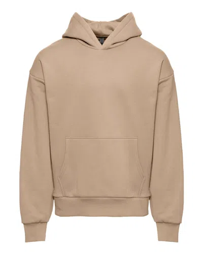 Next Level Men's Heavyweight Fleece Hoodie In Neutral