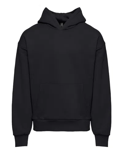 Next Level Men's Heavyweight Fleece Hoodie In Black