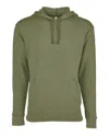 Next Level Men's Malibu Welt Pocket Hoodie In Green