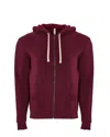 Next Level Men's Santa Barbara Full-zip Hoodie In Green