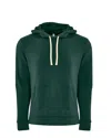 Next Level Men's Santa Barbara Hoodie In Green