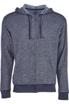 Next Level Pacifica Full-zip Hoodie In Blue