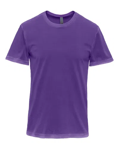 Next Level Soft Wash T-shirt In Purple