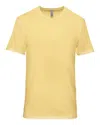 Next Level Unisex Soft Wash T-shirt In Yellow