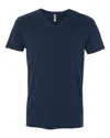 Next Level Sueded V-neck T-shirt In Blue