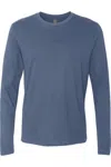 Next Level Unisex Cotton Long Sleeve T-shirt In Multi