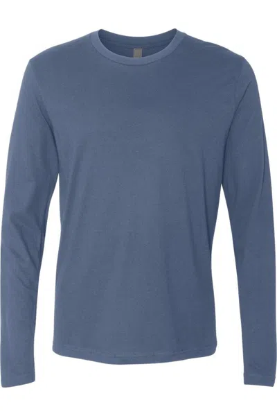 Next Level Unisex Cotton Long Sleeve T-shirt In Multi