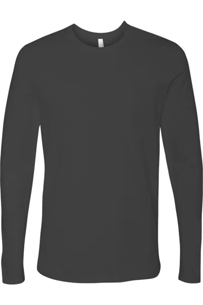 Next Level Unisex Cotton Long Sleeve T-shirt In Multi