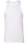 Next Level Unisex Cotton Muscle Tank In White