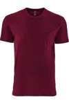 Next Level Unisex Cotton Pocket T-shirt In Multi