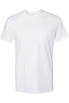 Next Level Unisex Cotton Pocket T-shirt In White