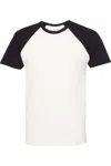 Next Level Unisex Cotton Raglan T-shirt In Multi