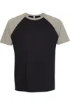 Next Level Unisex Cotton Raglan T-shirt In Multi