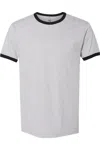 Next Level Unisex Cotton Ringer T-shirt In Multi