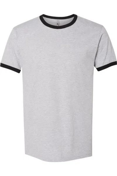 Next Level Unisex Cotton Ringer T-shirt In Multi