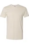 Next Level Unisex Cotton T-shirt In Beige