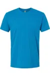 Next Level Unisex Cotton T-shirt In Blue