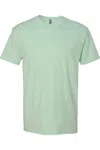 Next Level Unisex Sueded T-shirt In Green