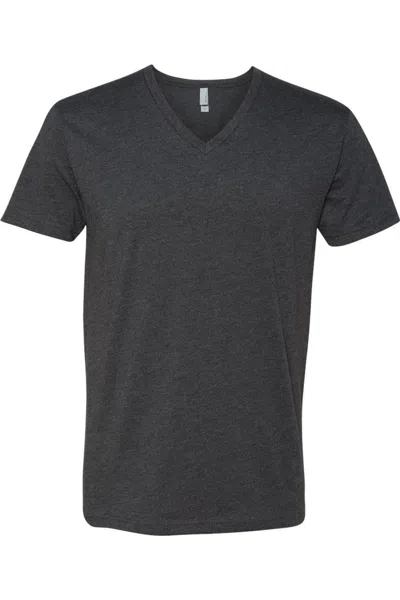 Next Level Unisex Cvc V-neck T-shirt In Pink