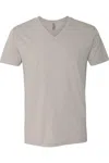 Next Level Unisex Cvc V-neck T-shirt In White
