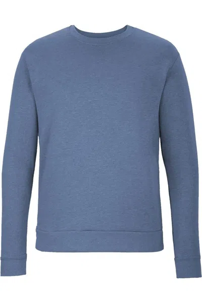Next Level Unisex Malibu Crewneck Sweatshirt In Blue