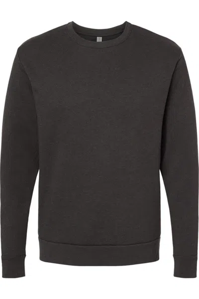 Next Level Unisex Malibu Crewneck Sweatshirt In Gray