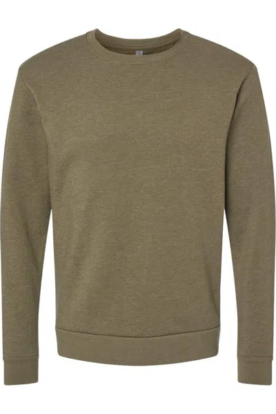 Next Level Unisex Malibu Crewneck Sweatshirt In Green