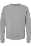 Next Level Unisex Malibu Crewneck Sweatshirt In Grey