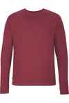 Next Level Unisex Malibu Crewneck Sweatshirt In Red