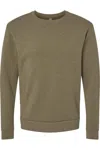 Next Level Unisex Malibu Crewneck Sweatshirt In Multi