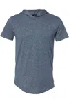 Next Level Unisex Mock Twist Hoodie T-shirt In Multi