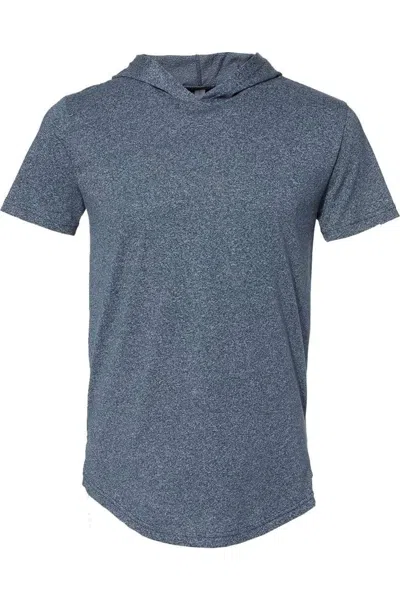 Next Level Unisex Mock Twist Hoodie T-shirt In Multi