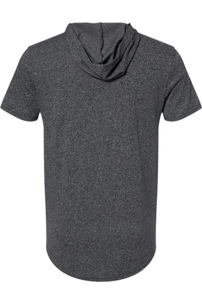 Next Level Unisex Mock Twist Hoodie T-shirt In Gray
