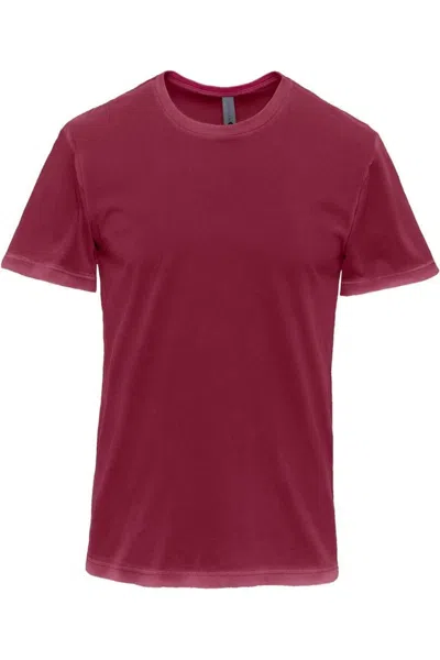Next Level Unisex Soft Wash T-shirt In Red