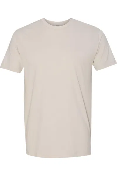 Next Level Unisex Sueded T-shirt In Beige