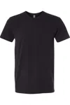 Next Level Unisex Sueded T-shirt In Black