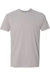 Next Level Unisex Sueded T-shirt In Grey