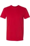 Next Level Unisex Sueded T-shirt In Red