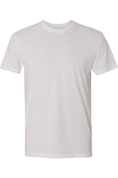 Next Level Unisex Sueded T-shirt In White