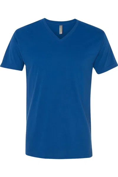 Next Level Unisex Sueded V-neck T-shirt In Multi