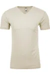 Next Level Unisex Sueded V-neck T-shirt In White