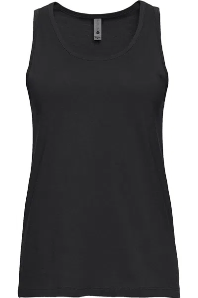 Next Level Women's Cotton Tank In Black