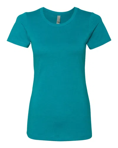 Next Level Women's Cvc T-shirt In Blue