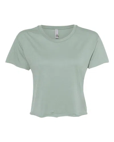 Next Level Women's Festival Crop Top In Green