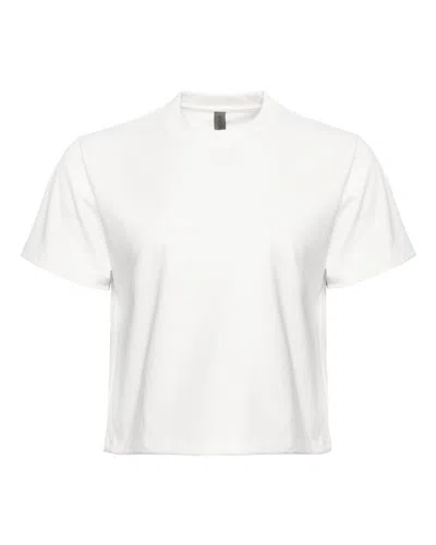 Next Level Women's Heavyweight Boxy T-shirt In White