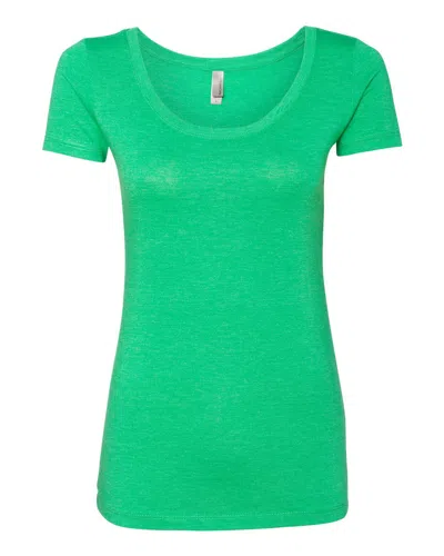 Next Level Women's Triblend Scoop Neck T-shirt In Multi