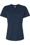 Next Level Women´s Cotton Relaxed T-shirt In Blue
