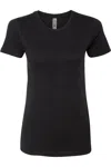 Next Level Womens Cotton T-shirt In Black